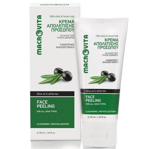 Macrovita Face Peeling With Olive Oil & White Tea 50ml