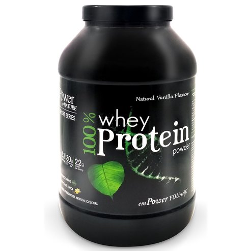 Power of Nature Sport Series 100% Whey Protein Powder Vanilla Flavor 100% Суроватъчен протеин на прах с вкус на ванилия 1Kg
