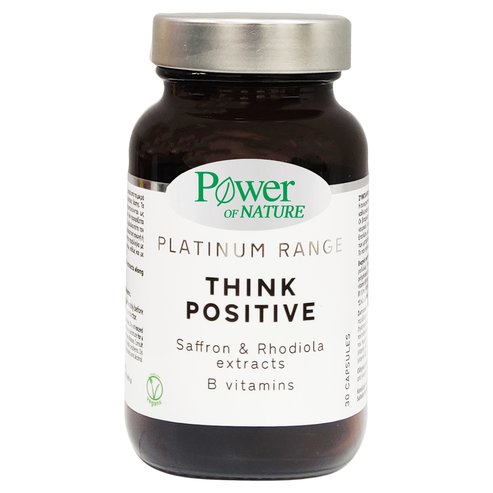 Power Health Platinum Range Think Positive Хранителна добавка за поддържане на нормална психологическа функция 30 капс.
