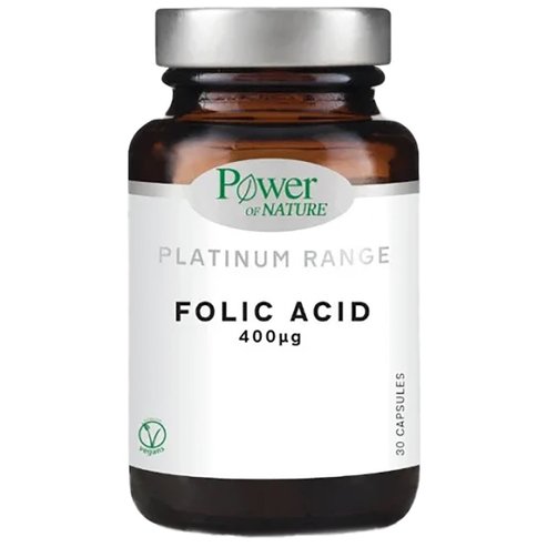 Power Health Platinum Range Folic Acid 400μg 30veg.caps
