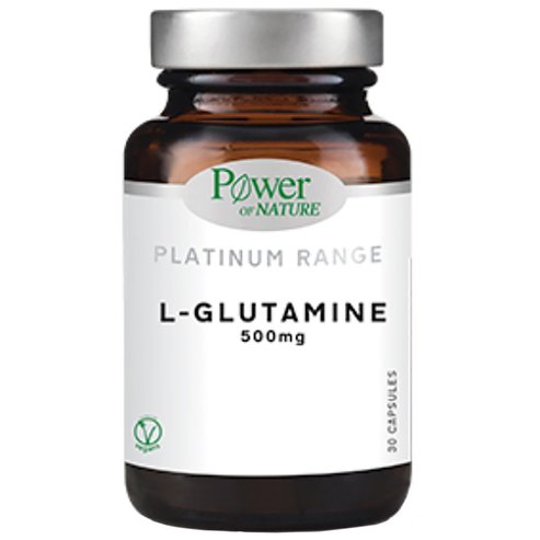 Power Health Platinum Range L-Glutamine 500 mg 30veg.caps