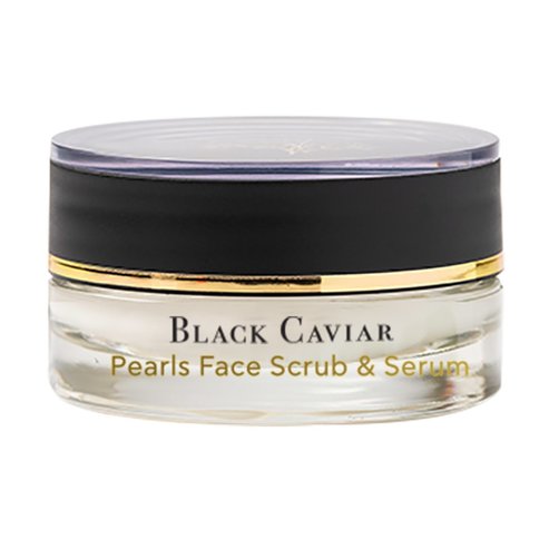 Inalia Black Caviar Pearls Face Scrub & Serum 15ml