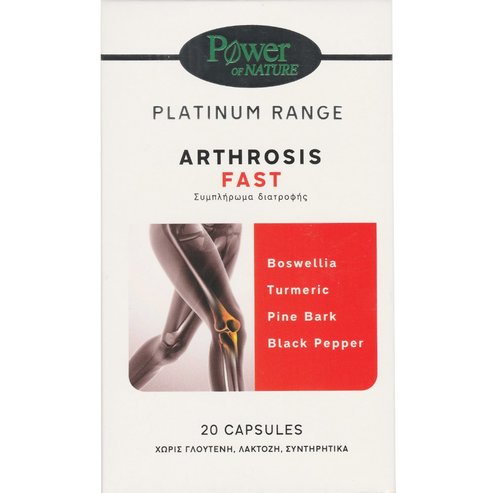 Power Health Platinum Range Arthrosis Fast 20caps