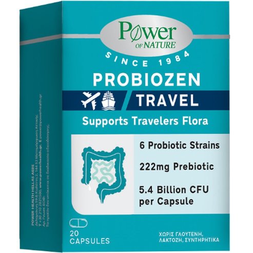 Power Health Platinum Range Probiozen Travel 20 капсули