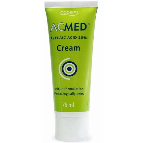Boderm Acmed Azelaic Acid 20% Cream 24-часов крем за лице, който коригира несъвършенствата на мазната кожа, склонна към акне 75ml