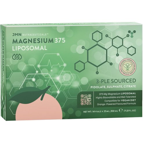 JMN Nutraceuticals Magnesium 375mg Triple Source Liposomal 350ml (14vialsx25ml)