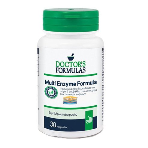 Doctor\'s Formulas Multi Enzyme Formula 30caps