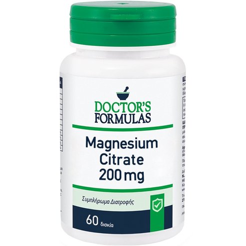 Doctor\'s Formulas Magnesium Citrate 200mg 60tabs