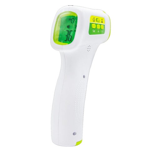 DHN Infrared Thermometer JZK-601 Цифров безконтактен преден термометър 1 брой