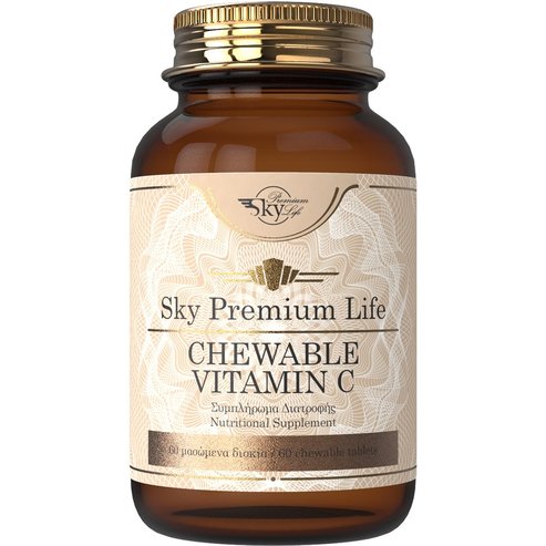 Sky Premium Life Chewable Vitamin C 500mg 60 Chew.tabs