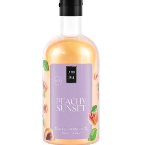 Lavish Care Peachy Sunset Shower Gel 500ml