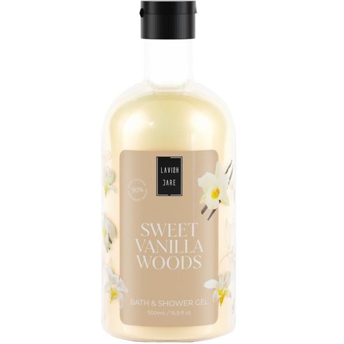 Lavish Care Sweet Vanilla Woods Shower Gel 500ml