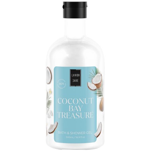 Lavish Care Coconut Bay Treasure Bath & Shower Gel 500ml