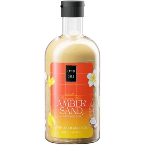 Lavish Care Amber Sand Bath & Shower Gel 500ml