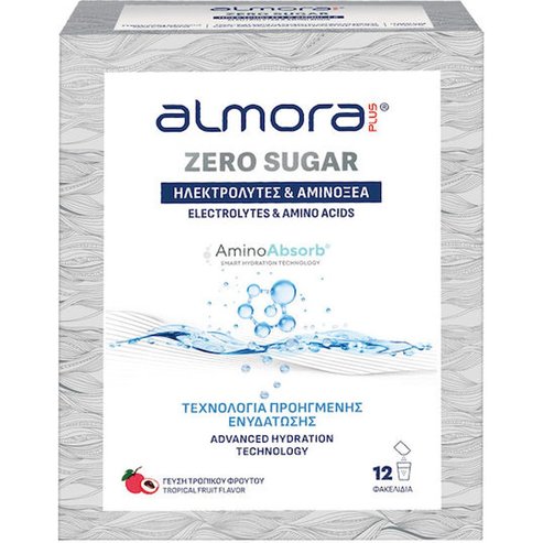 Almora Plus Zero Sugar Electrolytes & Amino Acids 12 Sachets