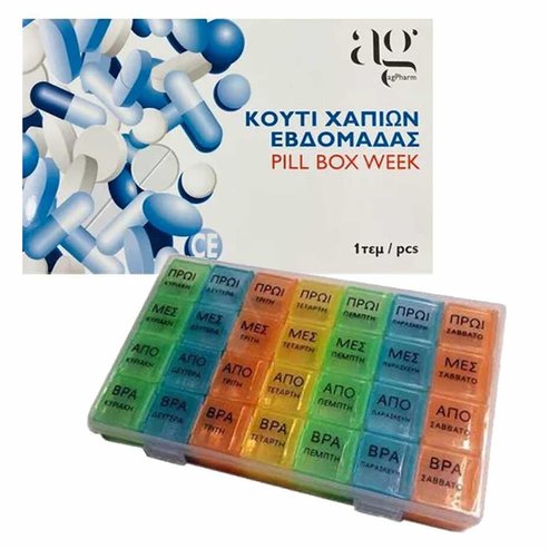 AgPharm Pill Box Week 1 бр