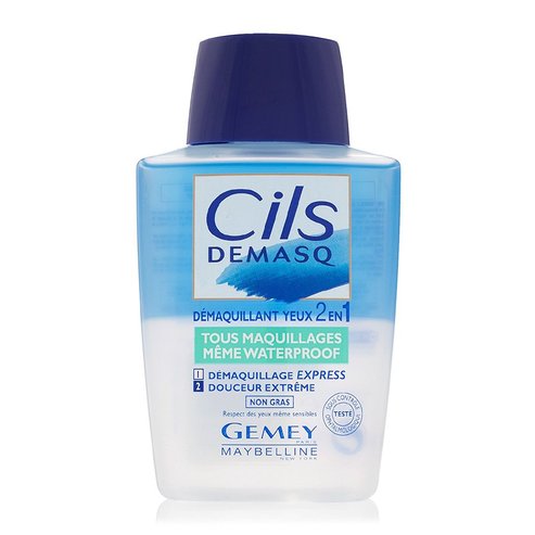 Maybelline Cils Demaquillage Eye Remover 2 in 1, 125ml