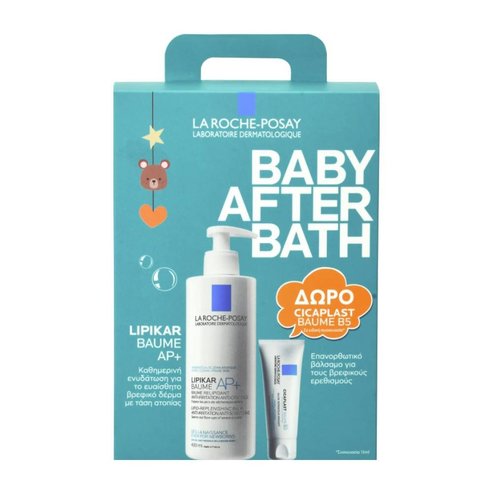 La Roche-Posay Промо комплект Lipikar Baume ΑP+ Хидратиращ балсам за атопична кожа 400ml & Подарък Cicaplast Baume B5, 15ml