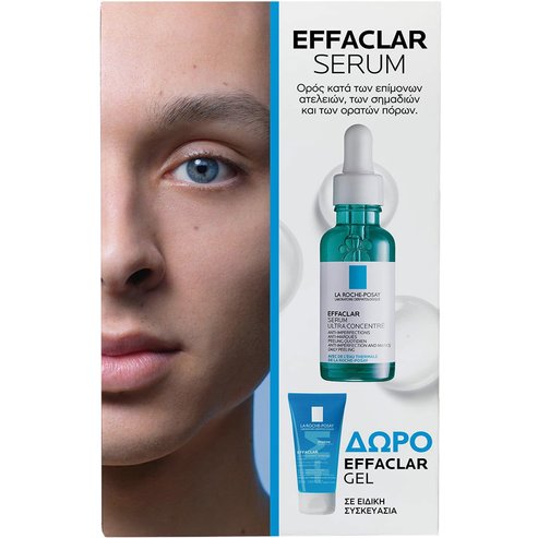 La Roche-Posay Promo Effaclar Ultra Concentrated Serum 30ml & Подарък Effaclar Purifying Foaming Gel 50ml