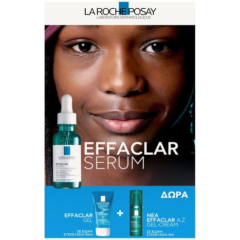 La Roche-Posay Promo Effaclar Ultra Concentrated Serum 30ml & Подарък Effaclar Gel 50ml & Подарък Effaclar A.Z. Gel-Cream 3ml