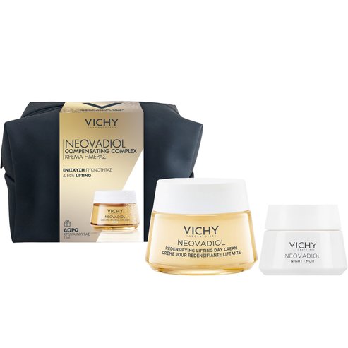 Vichy Promo Neovadiol Compensating Complex Menopause Redensifying Plumping & Lifting Day Cream 50ml & Δώρο Night Cream 15ml & Δώρο Νεσεσέρ 1 Τεμάχιο
