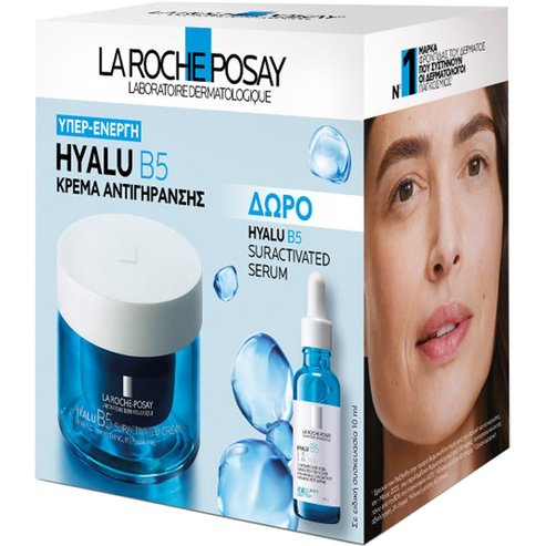La Roche-Posay Promo Hyalu B5 Suractivated Cream 50ml & Подарък Serum 10ml