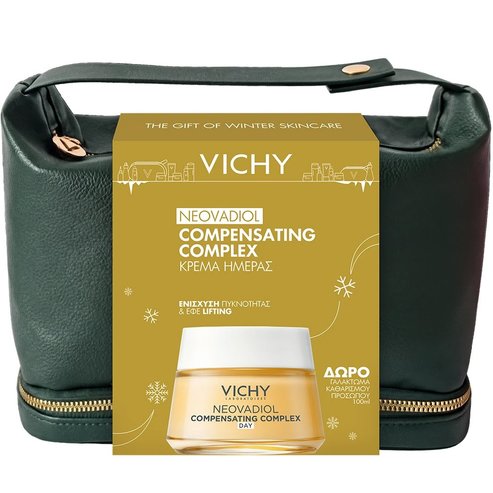 Vichy Promo Neovadiol Compensating Complex Day Cream 50ml & Подарък Purete Thermale 3in1 One Step Cleanser Sensitive Skin & Eyes 100ml & Подарък Несесер 1 брой