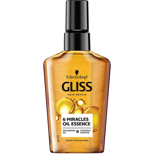 Schwarzkopf Gliss Treatment 6 Miracle Oil Възстановяващо масло за коса 75ml