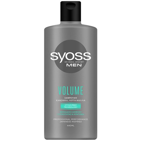 Syoss Men Volume Shampoo Шампоан за нормална, фина коса 440 ml