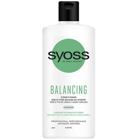 Syoss Balancing Conditioner Крем за коса за балансиране на структурата на косата 440 ml