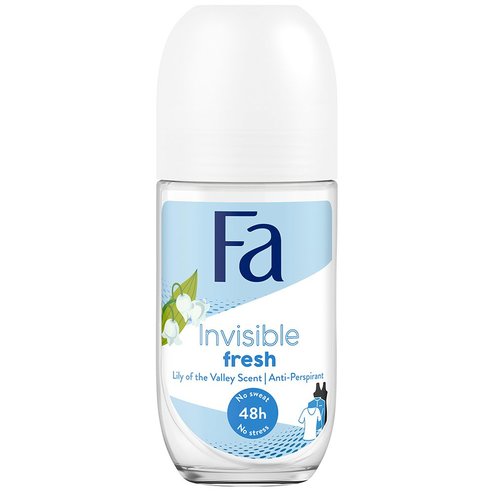 Fa Invisible Fresh Lily 48h Anti Perpirant Deodorant Roll on 50ml