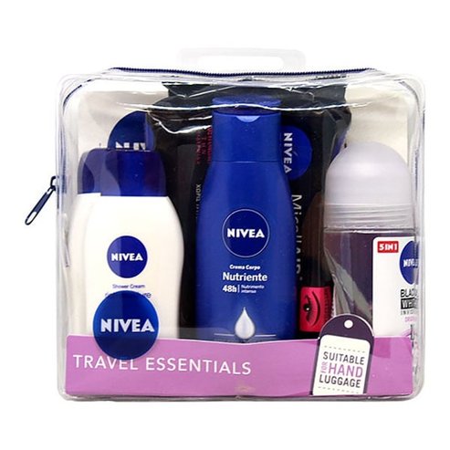 Nivea Promo Shower Cream 2x50ml & Nourishing Body Lotion 75ml & Micellair Cleansing Wipes 20бр & Anti-Perspirant Roll on  50ml