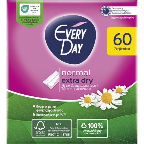 Every Day Normal Extra Dry 60 бр
