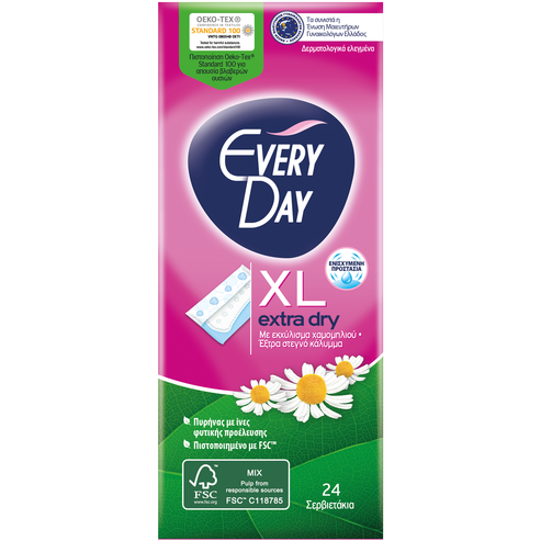 Every Day XL Extra Dry Pantyliners 24 бр