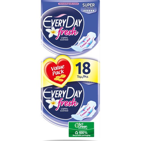 Every Day Fresh Super Ultra Plus Value Pack 18 бр