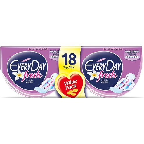 Every Day Fresh Maxi Night Ultra Plus Value Pack 18 бр