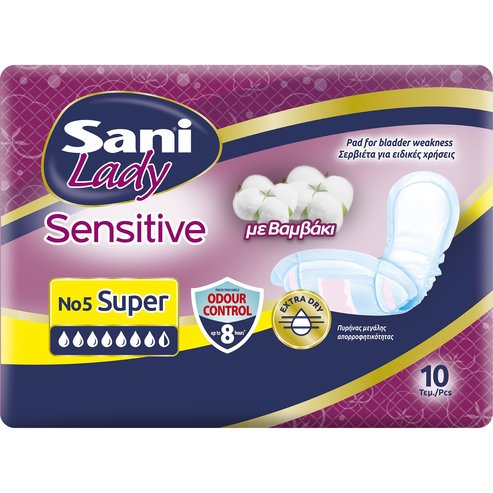 Sani Lady Sensitive No5 10 бр