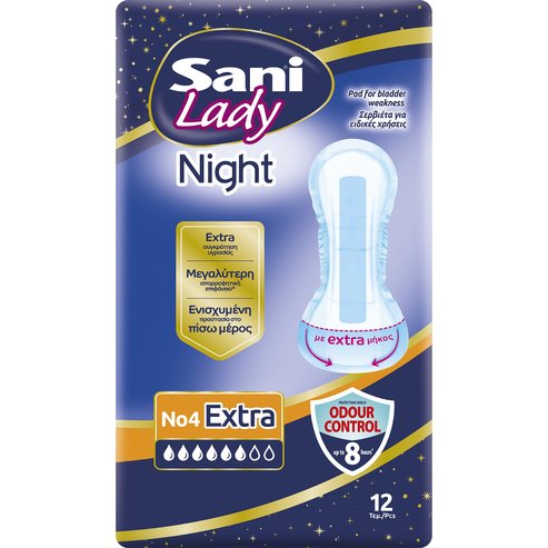 Sani Lady Night No4 Extra 12 бр