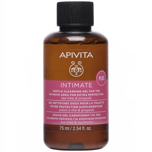 Apivita Intimate Care Plus Cleansing Gel for Extra Protection - 75ml