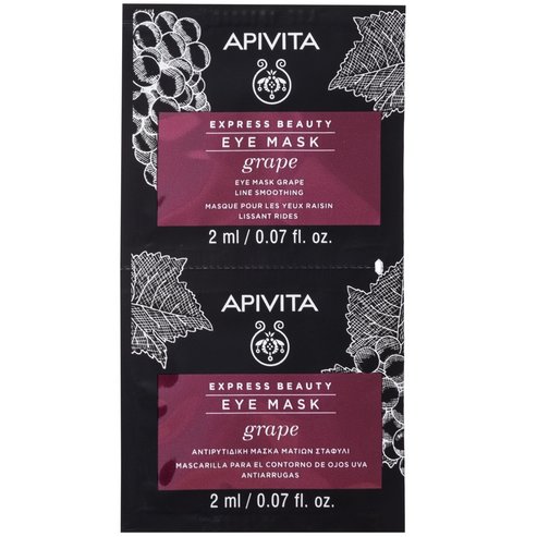 Apivita Express Beauty Eye Mask with Grape 2x2ml