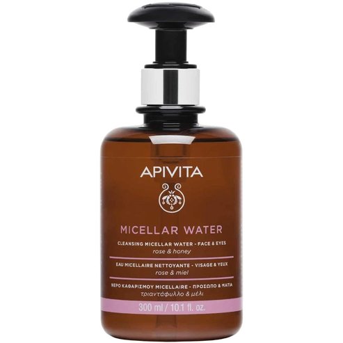 Apivita Micellar Water & Make-Up Remover Face & Eyes Cleansing 300ml