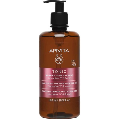 Apivita Women\'s Tonic Shampoo with Hippophae TC & Laurel 500ml