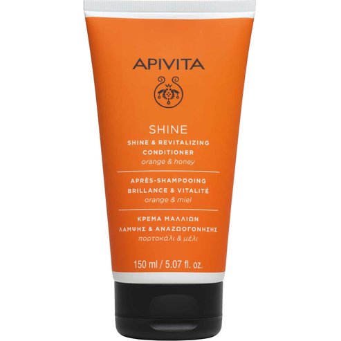 Apivita Shine & Revitalizing Омекотяващ крем с портокал и мед 150ml