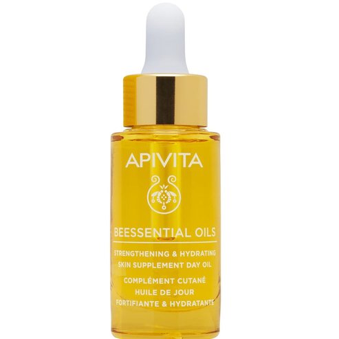 Apivita Beessential Oils Strengthening & Hydrating Skin Supplement Day Oil 15ml