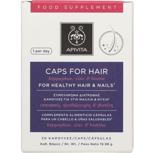 Apivita Caps for Hair & Nails 30caps