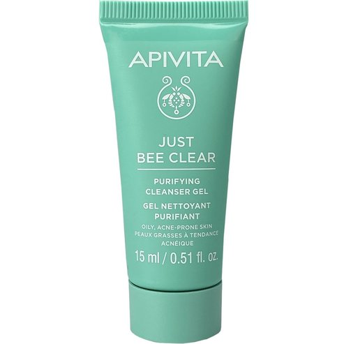 Apivita Подарък Just Bee Clear Purifying Face Cleanser Gel 15ml
