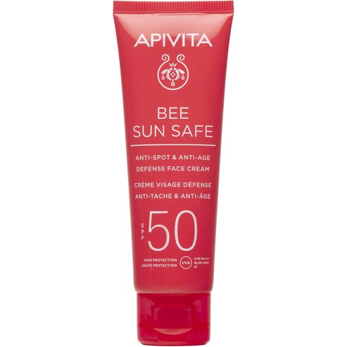 Apivita Bee Sun Safe Anti-Spot & Anti-Age Defence Face Cream Spf50, 50ml