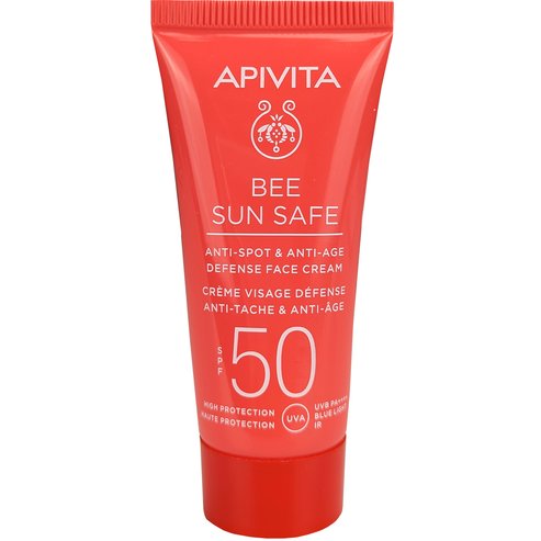 Apivita Подарък Bee Sun Safe Anti-Spot & Anti-Age Defense Face Cream Spf50, 15ml