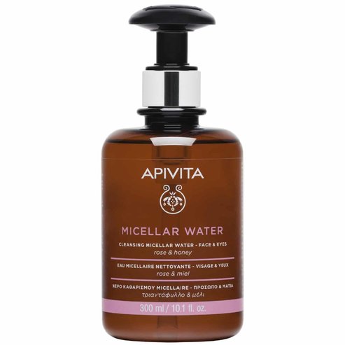 Apivita Micellar Water & Make-Up Remover Face & Eyes Cleansing 300ml