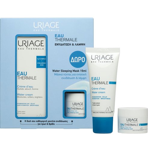 Uriage Promo Eau Thermale Water Cream 40ml & Подарък Water Sleeping Mask 15ml